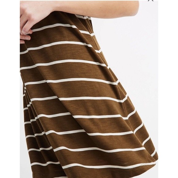MADEWELL "Highpoint" Striped Sleeveless Swing Tank Dress‎ Size XS - Picture 3 of 11